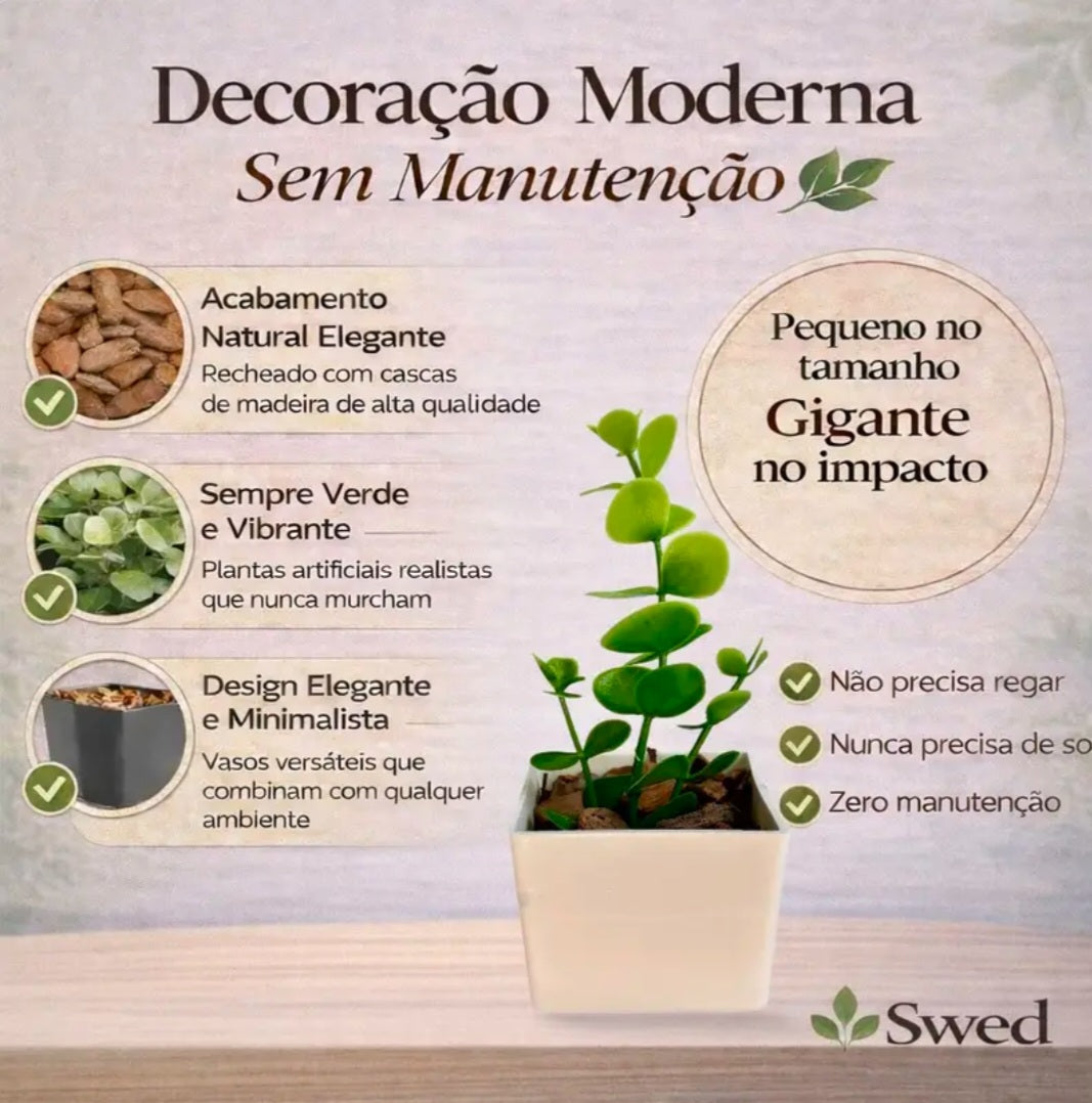 Conjunto Planta Artificial NatureBlend™