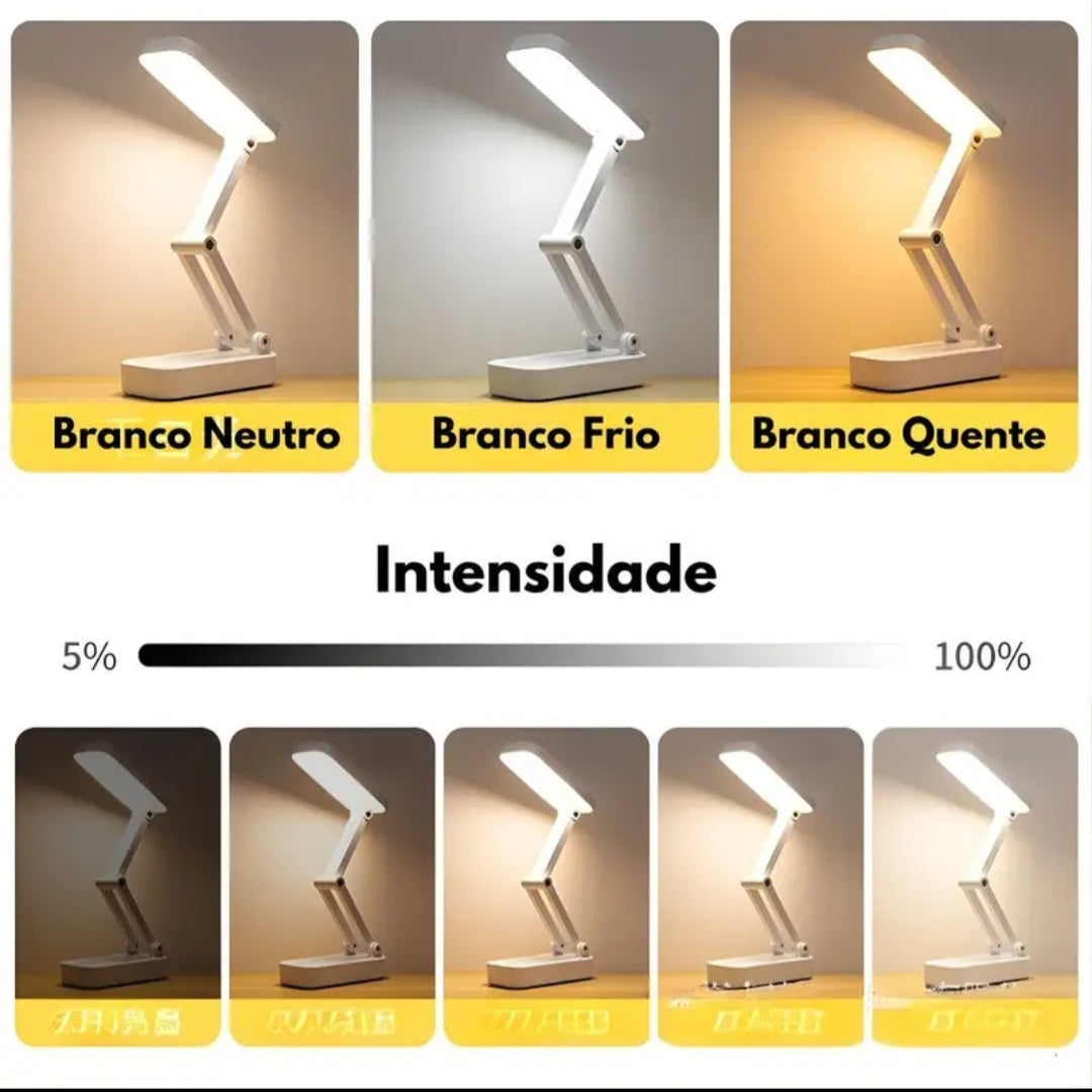 Luminária Retrátil FlexLight™