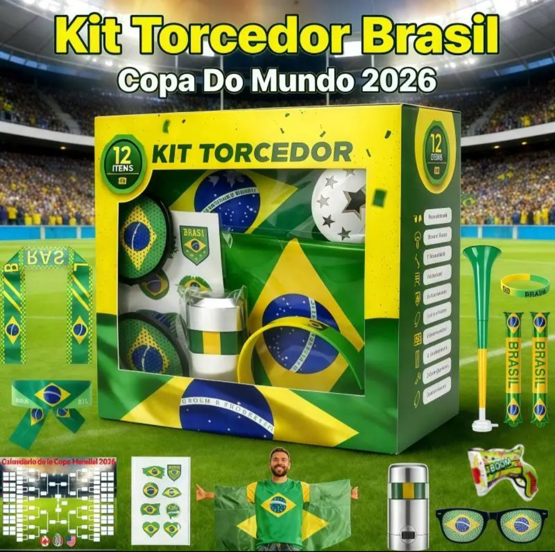 Kit Brasil TorcidaMax™