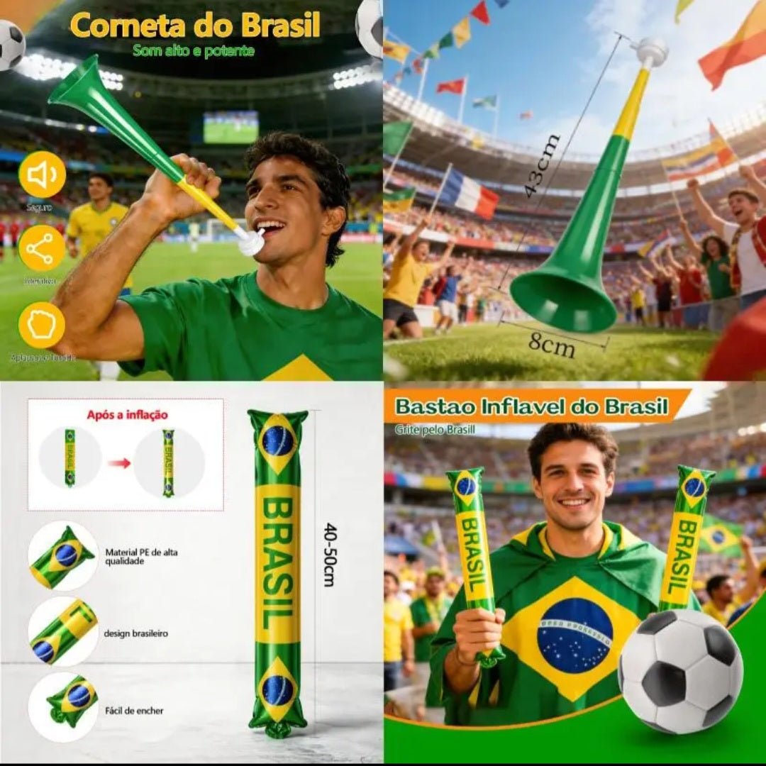 Kit Brasil TorcidaMax™