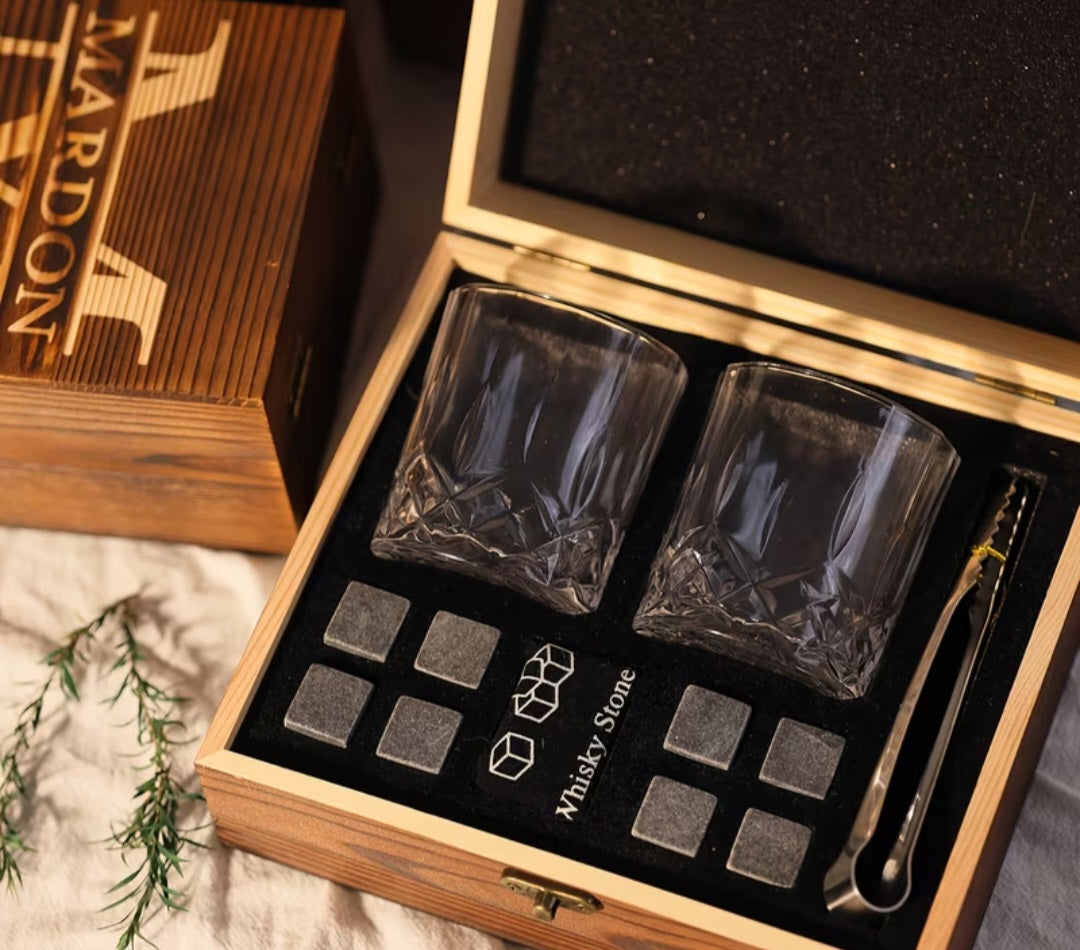 Kit Copo de Whisky Personalizado