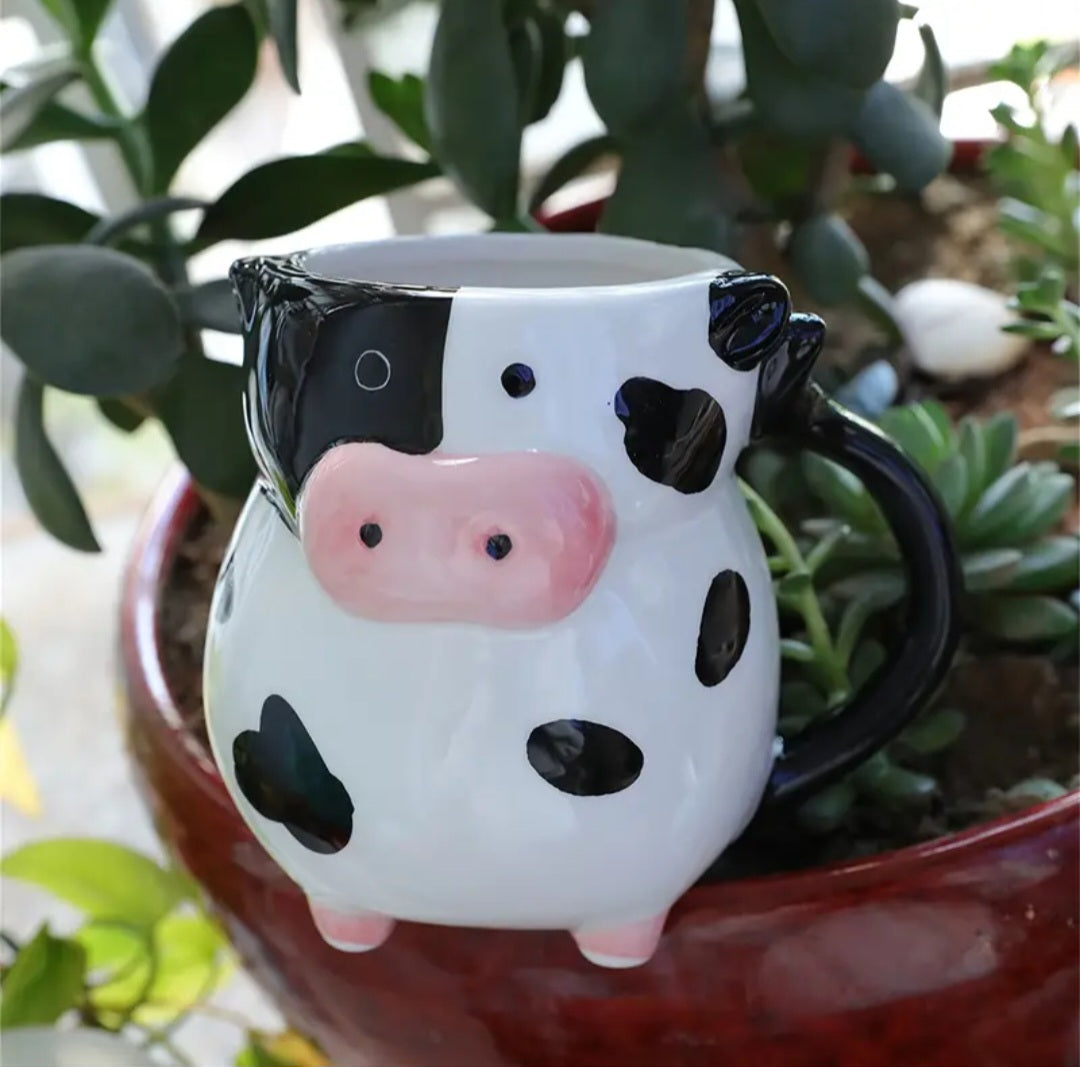 Moo Cup™ — Caneca de Cerâmica Vaca