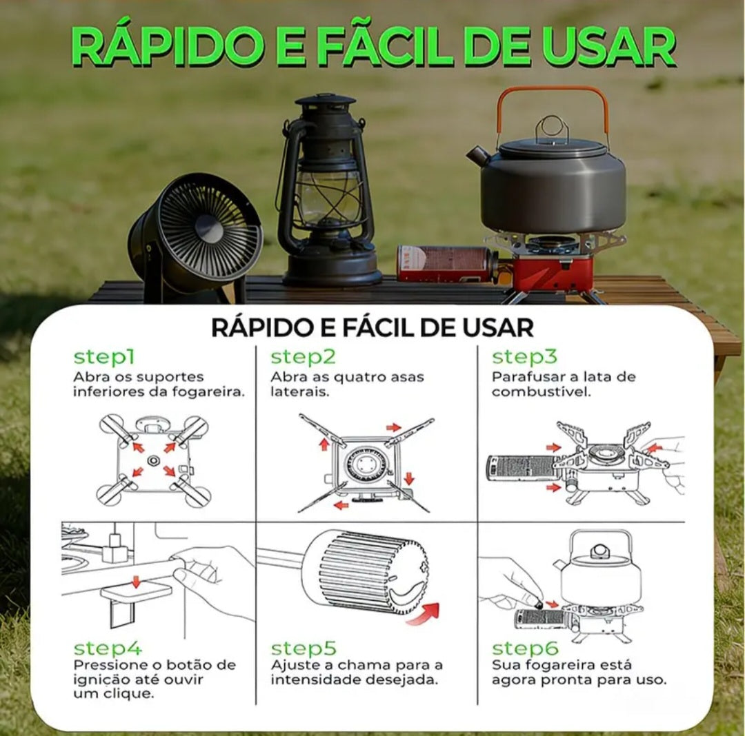 Fogão Portátil GoChef™