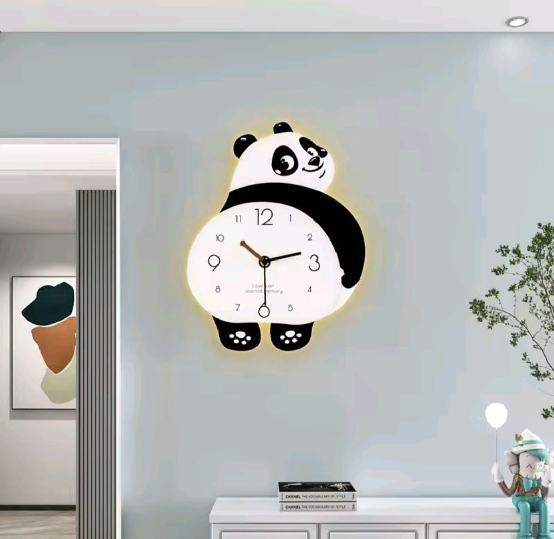 Panda Time™ — Relógio Decorativo