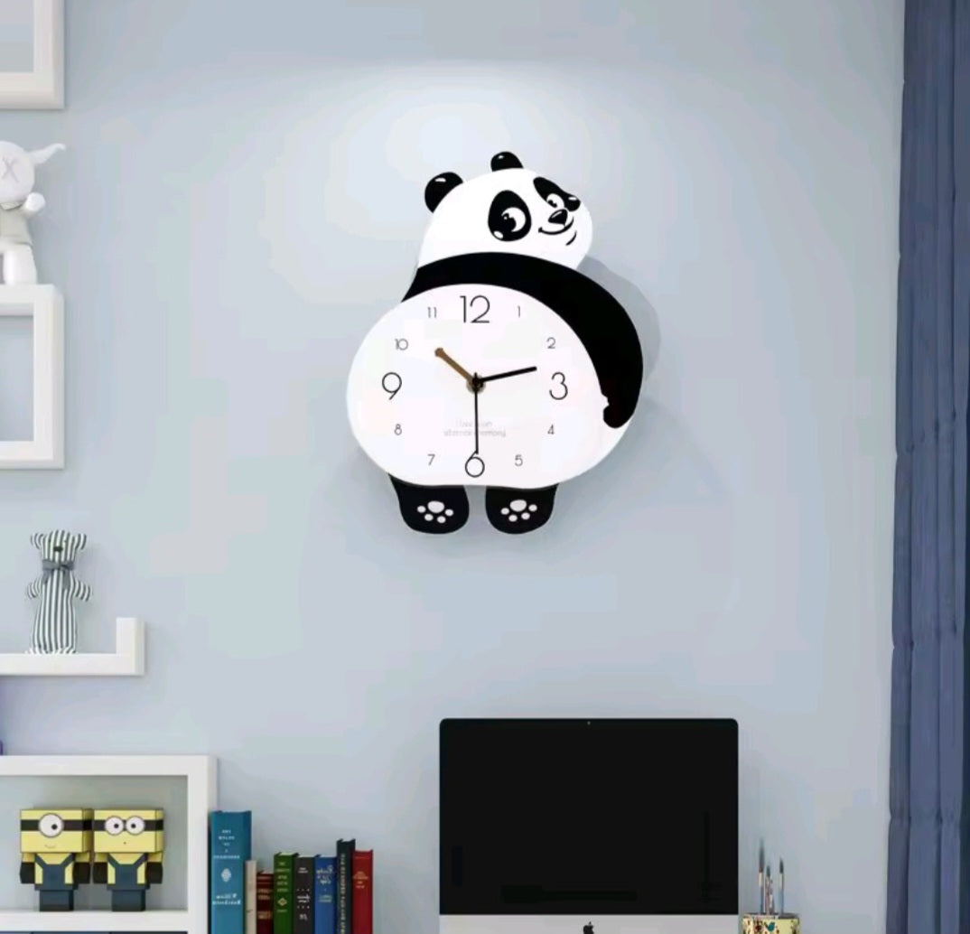 Panda Time™ — Relógio Decorativo