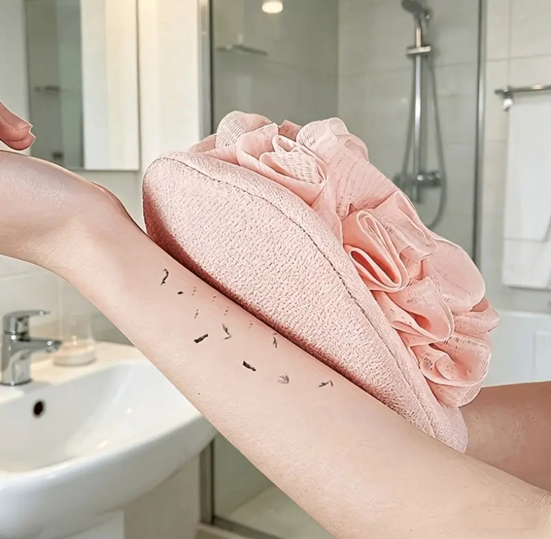 Luva Floral Spa™ — Banho + Gancho