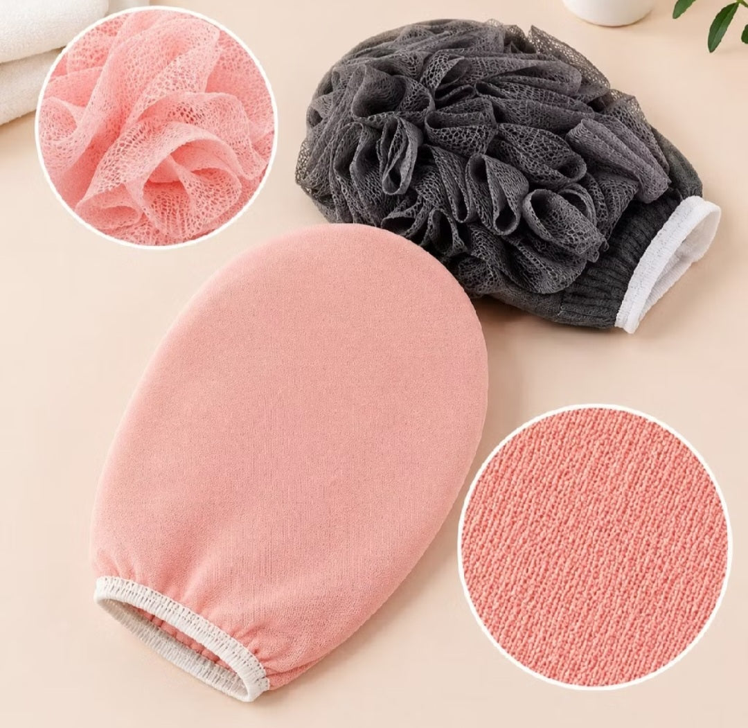 Luva Floral Spa™ — Banho + Gancho