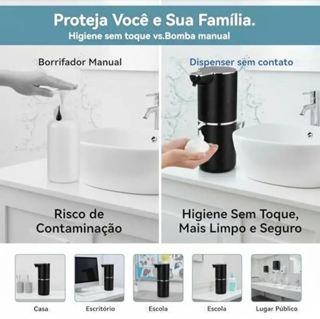 Saboneteira Sensor AutoClean™