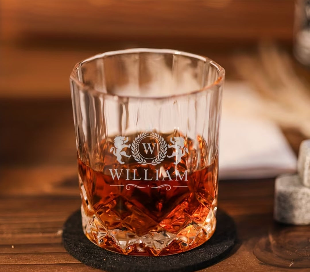 Kit Copo de Whisky Personalizado
