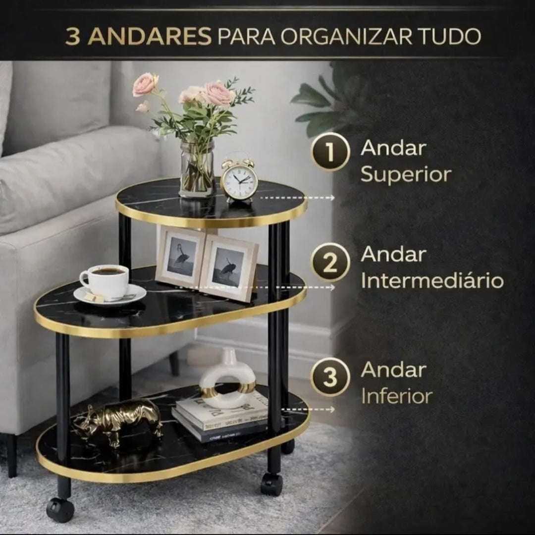 Mesa Três Andares Elegance™