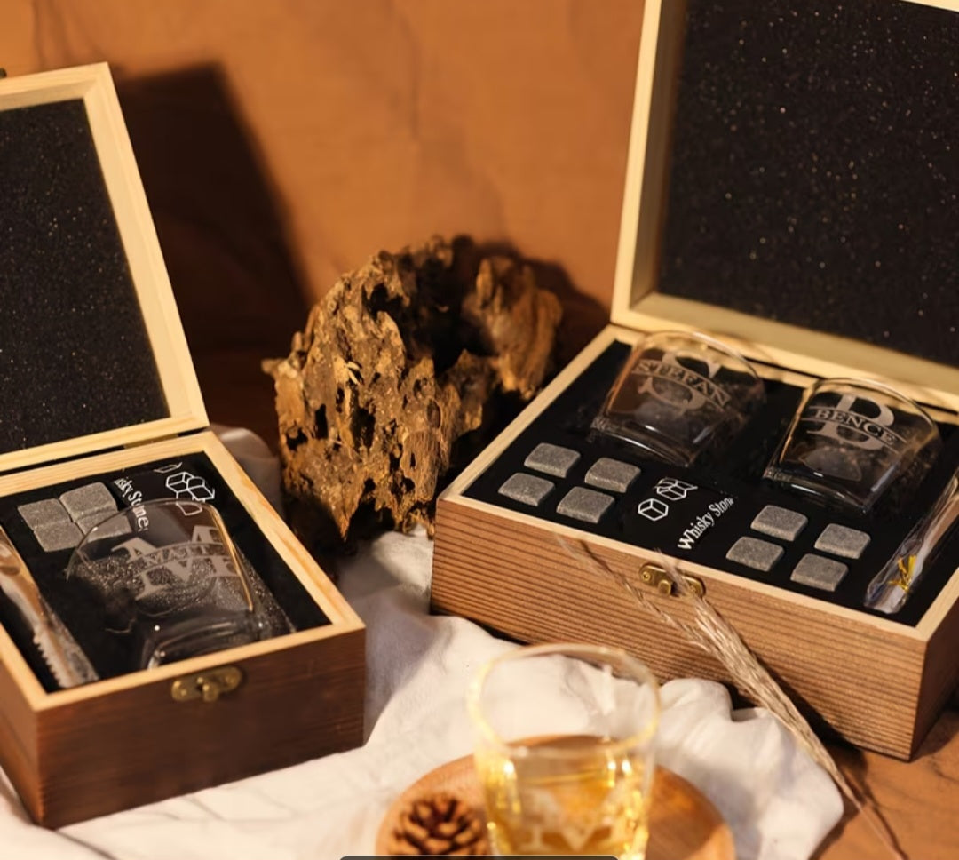 Kit Copo de Whisky Personalizado